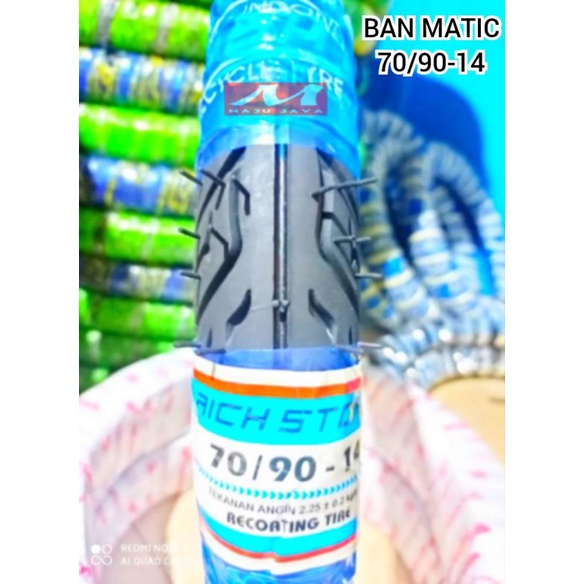 ban motot metic 70/90-14 ban metic ring 14 ban babyloc ban cacing ban yamaha  mio fino spin beat BAN