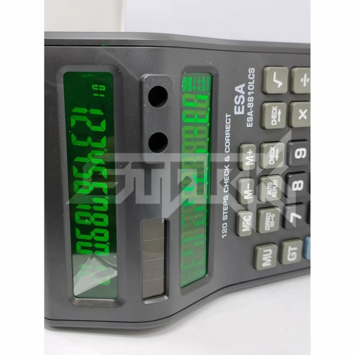 

KALKULATOR 2 LAYAR ESA 8810 LCS LED BACKLIGHT - 12 DIGIT - KALKULATOR #ORIGINAL
