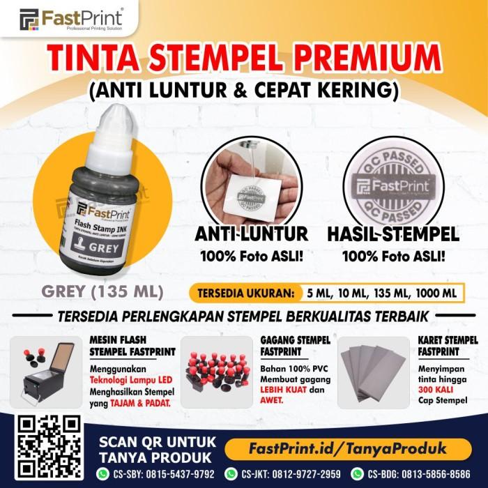 

Tinta Stempel Flash Fast Print Warna Ungu (Purple Ink) 135ml
