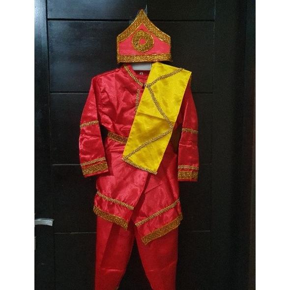 pakaian adat riau anak / baju adat melayu anak / baju adat anak