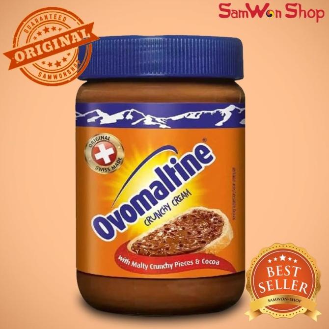 

Ovomaltine Crunchy 680Gr Selai Oles Cokelat / Jar Plastik Lebih Besar Menu Sarapan