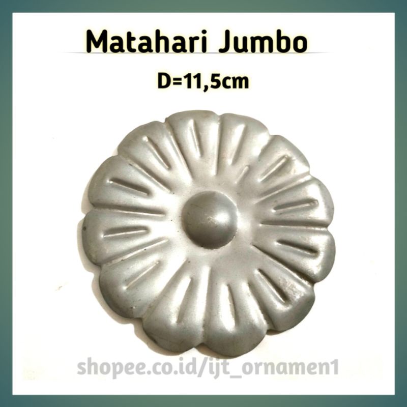 BUNGA MATAHARI JUMBO Aksesoris pagar / Ornamen pagar