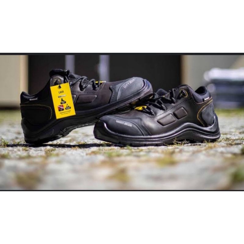 Jual Sepatu Safety Jogger LAVA S3 Safety Shoes Original (UJUNG BESI