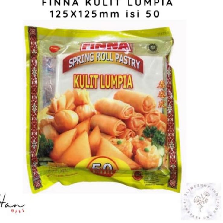 

12.12 MALL FINNA KULIT LUMPIA (SP ROLL SKIN) 125X125 MM ISI 50 LBR