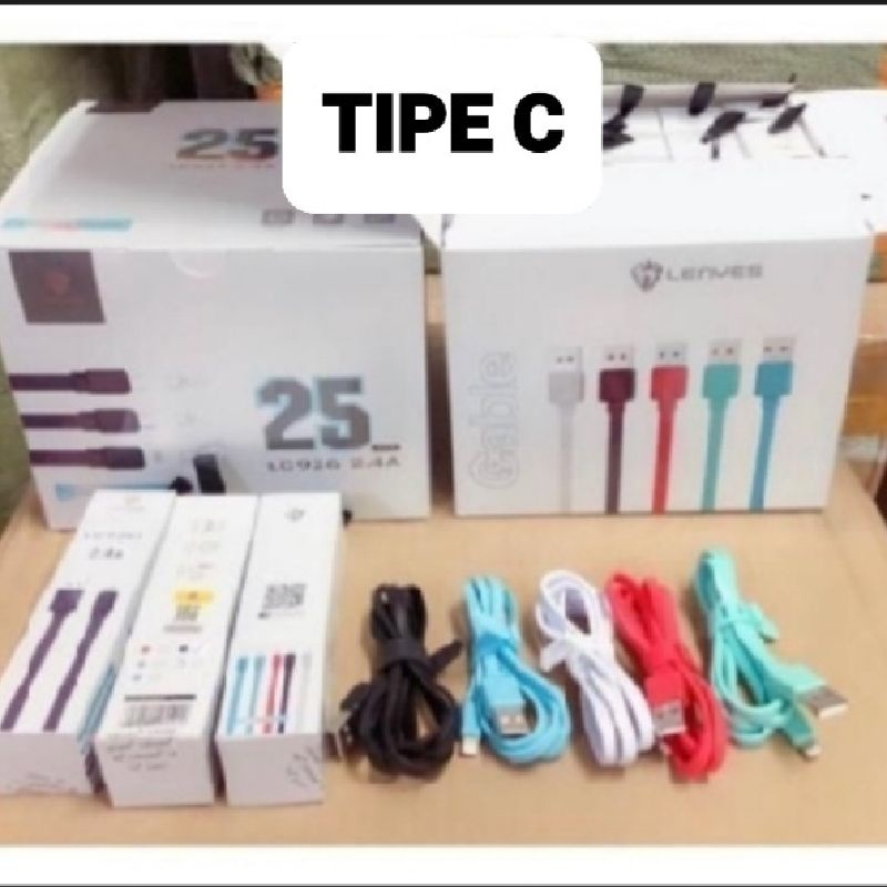 USB LENYES LC-926 TIPE C SEBOX ISI 25PCS