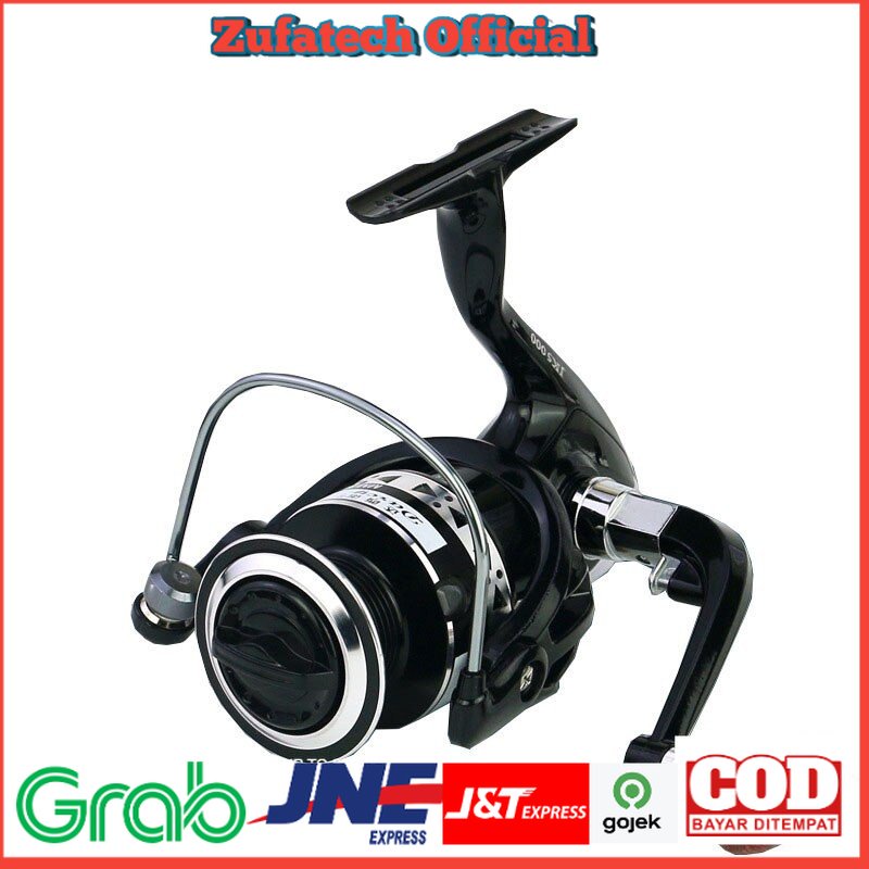 DAICY JK1000 Reel Pancing Spinning Interchangeable Handle 5.5:1 - JG012 - Black
