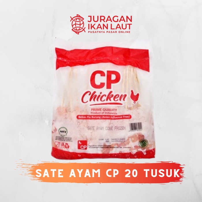 

Sate Ayam CP Chicken Prime Quality - Isi 20 Tusuk