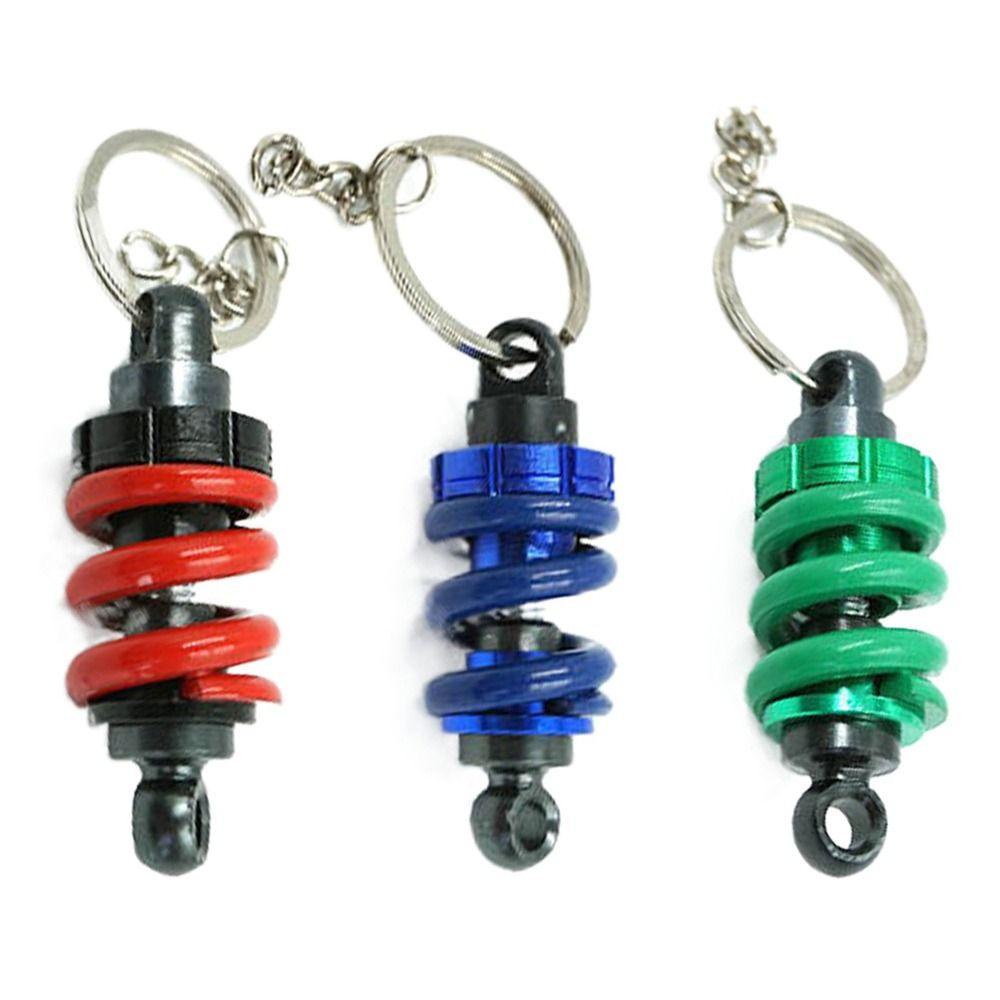 R-FLOWER Shock Absorber Universal New Shock Absorber Pendant Kunci Hias Gantungan Kunci Motor