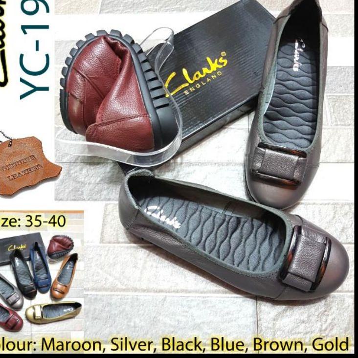 ☛Murah SEPATU CLARKS YC-191 FLAT ♦