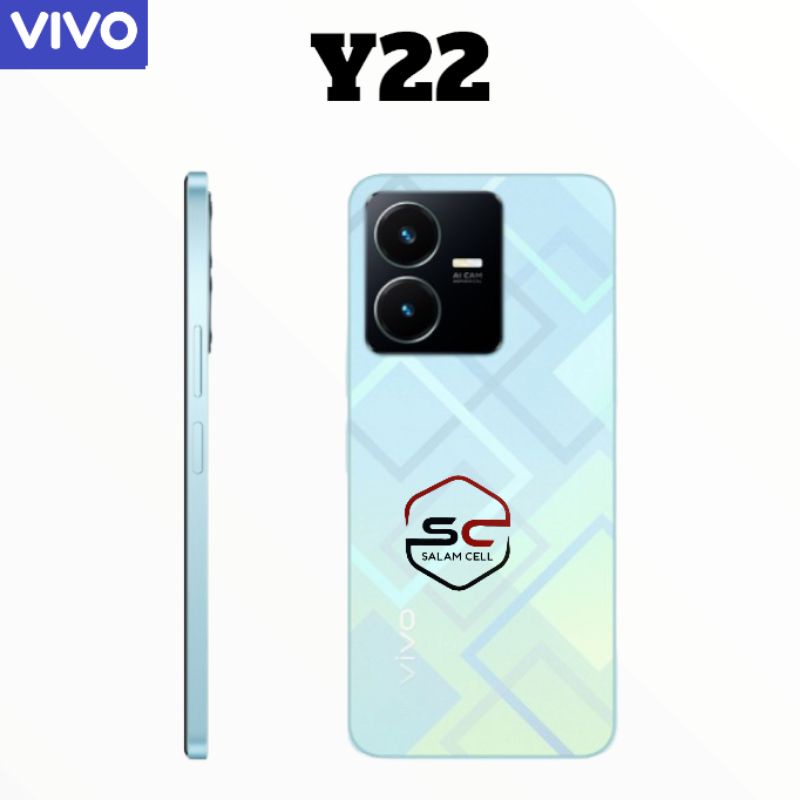 Vivo Y22 Ram 6+6/128GB Camera 50MP Helio G85 Gaming Procecor Garansi Resmi