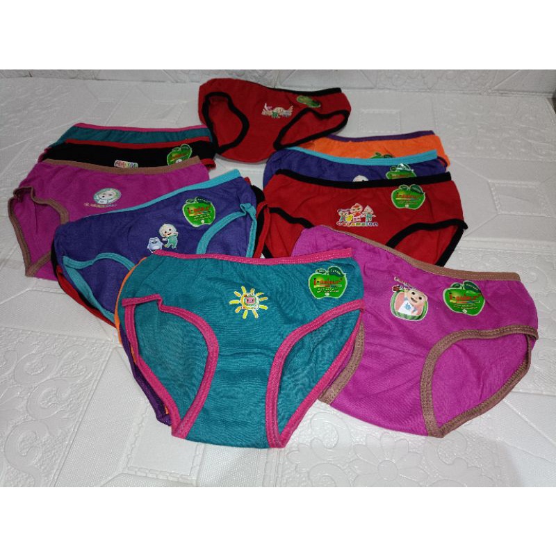 (3 PCS) CELANA DALAM ANAK PEREMPUAN/CELANA DALAM ANAK CEWE/CD ANAK PEREMPUAN