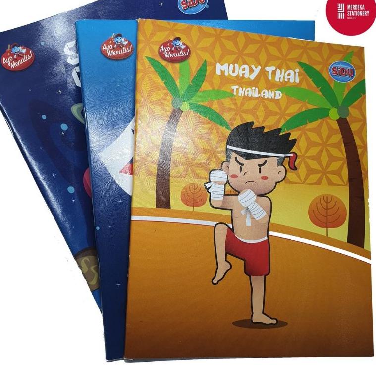 

K(9Q») PER BUAH Buku Tulis Merk Sidu / Sinar Dunia Isi 38 Lembar trending