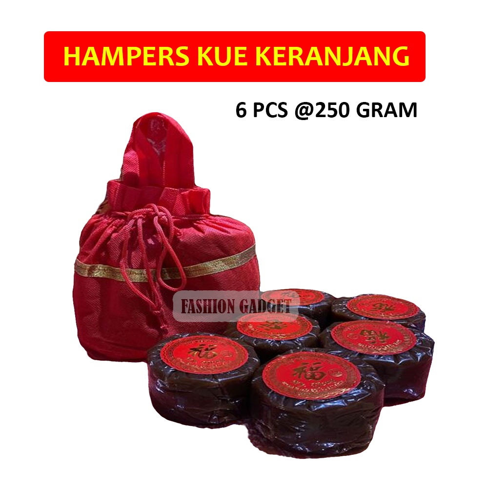 

Hampers Kue Keranjang Ny Tjong 6 Pcs 250 Gram Bingkisan Dodol Cina Halal Dodol Imlek Kue China Kue Imlek Jenang Bakul Chinese Cake Kranjang Makanan Khas Sincia Thiam Pan Nian Gao Ti Kwee Hamper