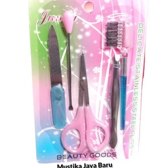 Manicure Set Isi 5 - Menicure Delicate Stainless Steel Clips / Perawatan Kuku