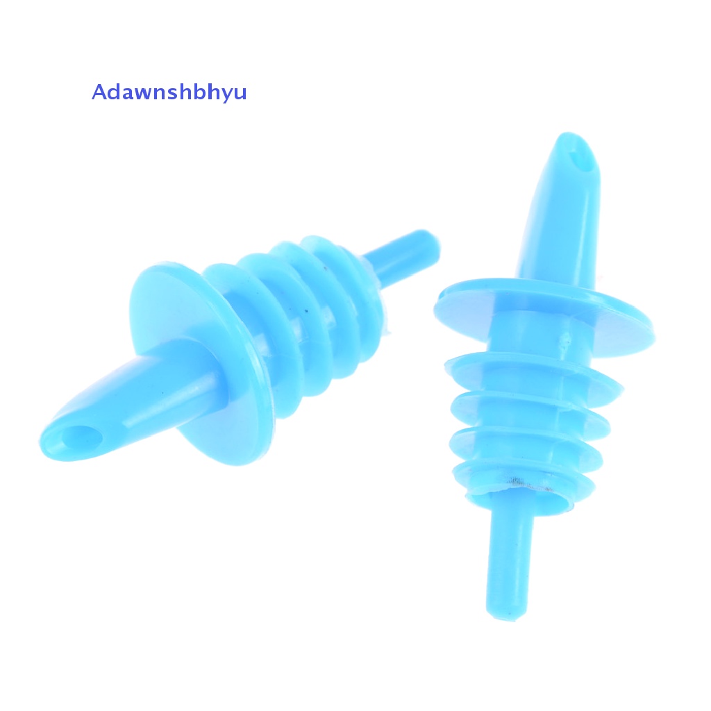 Adhyu 10pcs Plastik FreeFlow Liquor Spirit Bottle Pourer Bar Anggur Minuman Cocktail ID