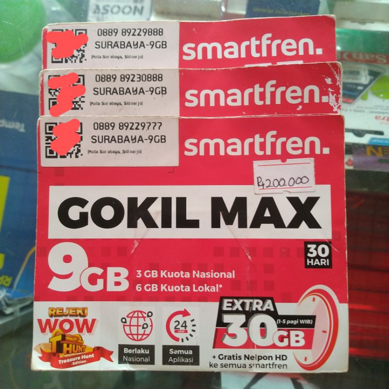 Kartu Perdana Smartfren Cantik