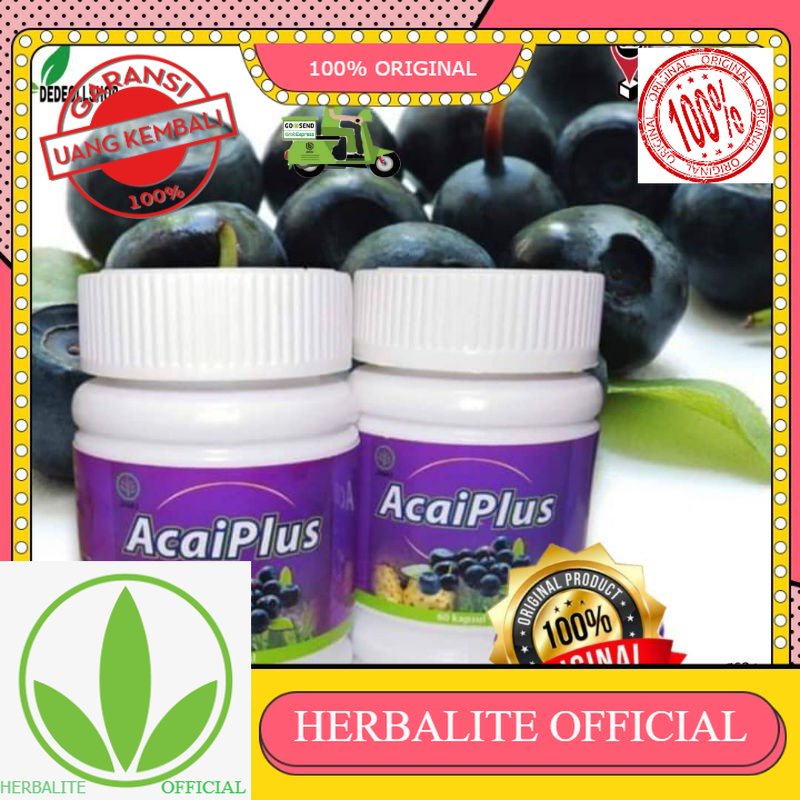 100% ORIGINAL Acai Plus Nasa Obat Diet Pelangsing Tubuh Asli Original Nasa - ACAI