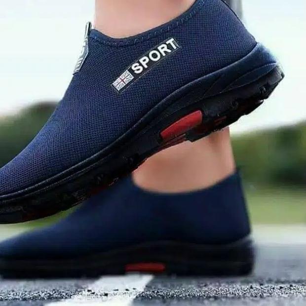 SALESepatu kets pria dewasa sepatu slip on sepatu running casual sepatu santai 2021 sport england|SQ