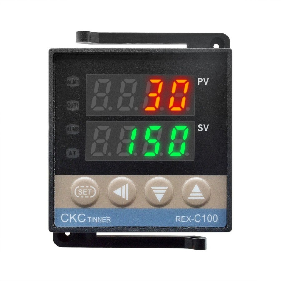 Paket PID Rex C100 Rex-C100 Temperatur Temperature Controller Fotek SSR-40DA K Thermocouple