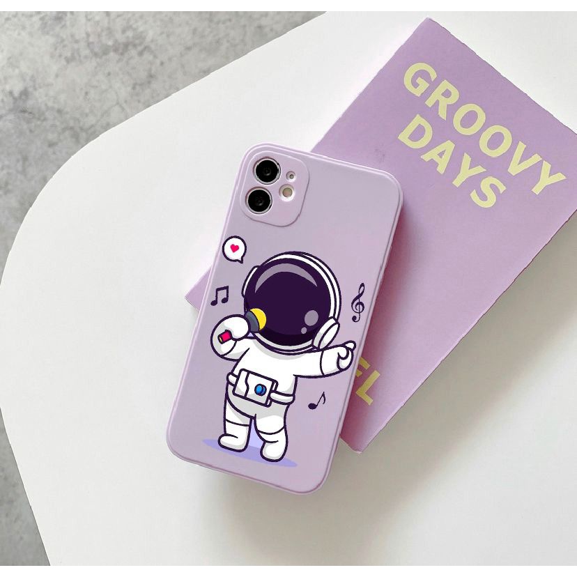 BB33 Case motif astronot for Samsung J2 J3 J4 J4+ J5 J6 J6+ J7 Note 10 10+ 20 Ultra Lite S10 S20 S21 S22 FE 5G Prime Pro