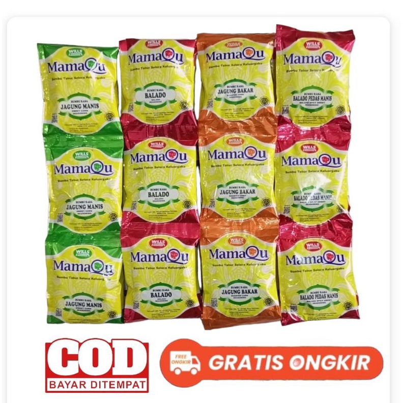 

[100g] bumbu tabur makanan ringan/bumbu tabur mamaqu