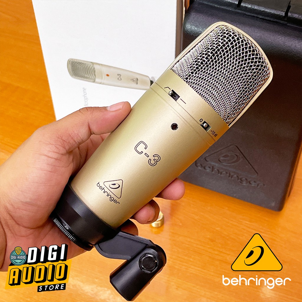 Mic Vocal Condenser BEHRINGER C3 - Microphone Recording & Live C-3