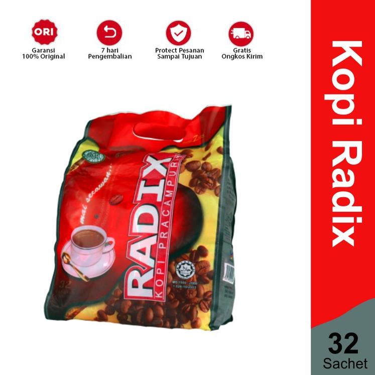 

[KODE WPRQA] Kopi Radix Hpa Original isi 32 sachet Malaysia