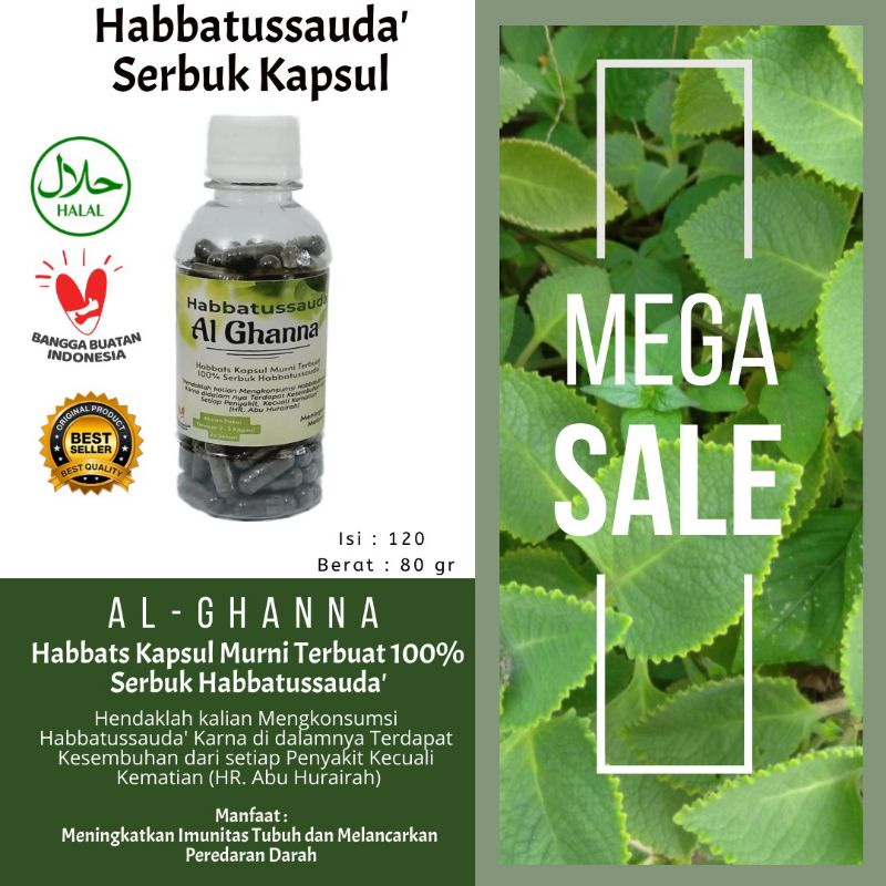 habbatussauda serbuk kapsul