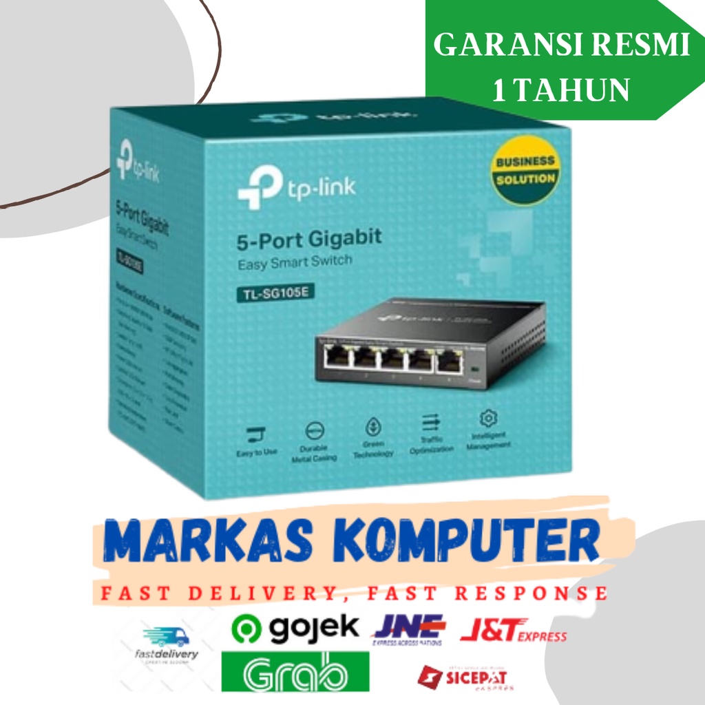 TP-Link TL-SG105E 5-port Gigabit Easy Smart Switch