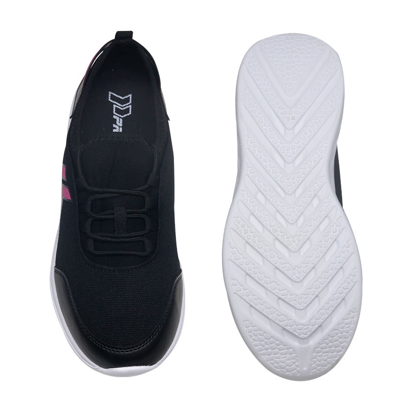 Precise Elsie JT Sepatu Sekolah Sneakers Anak Warna Hitam - Black/White