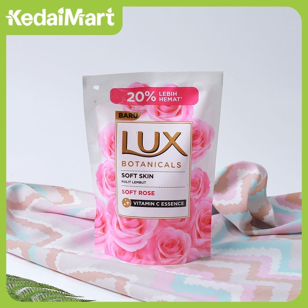 Lux Sabun Mandi Cair Soft Rose 250 ml