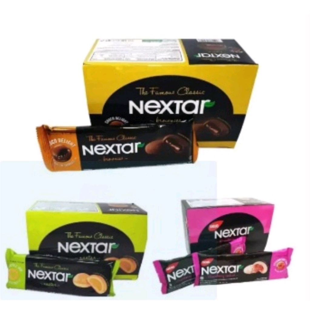 

Nabati Nextar Strawberry / Nanas / Cokelat / Brownies 1 Box Isi 10 pcs