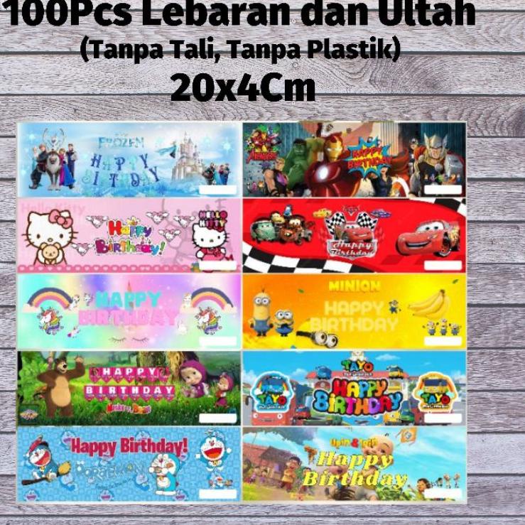 

マ 100Pcs Grosir Label Ukuran 20Cm Label Lebaran Camilan untuk Idul Fitri Anak Peluang Bisnis Amplop Lebaran Special