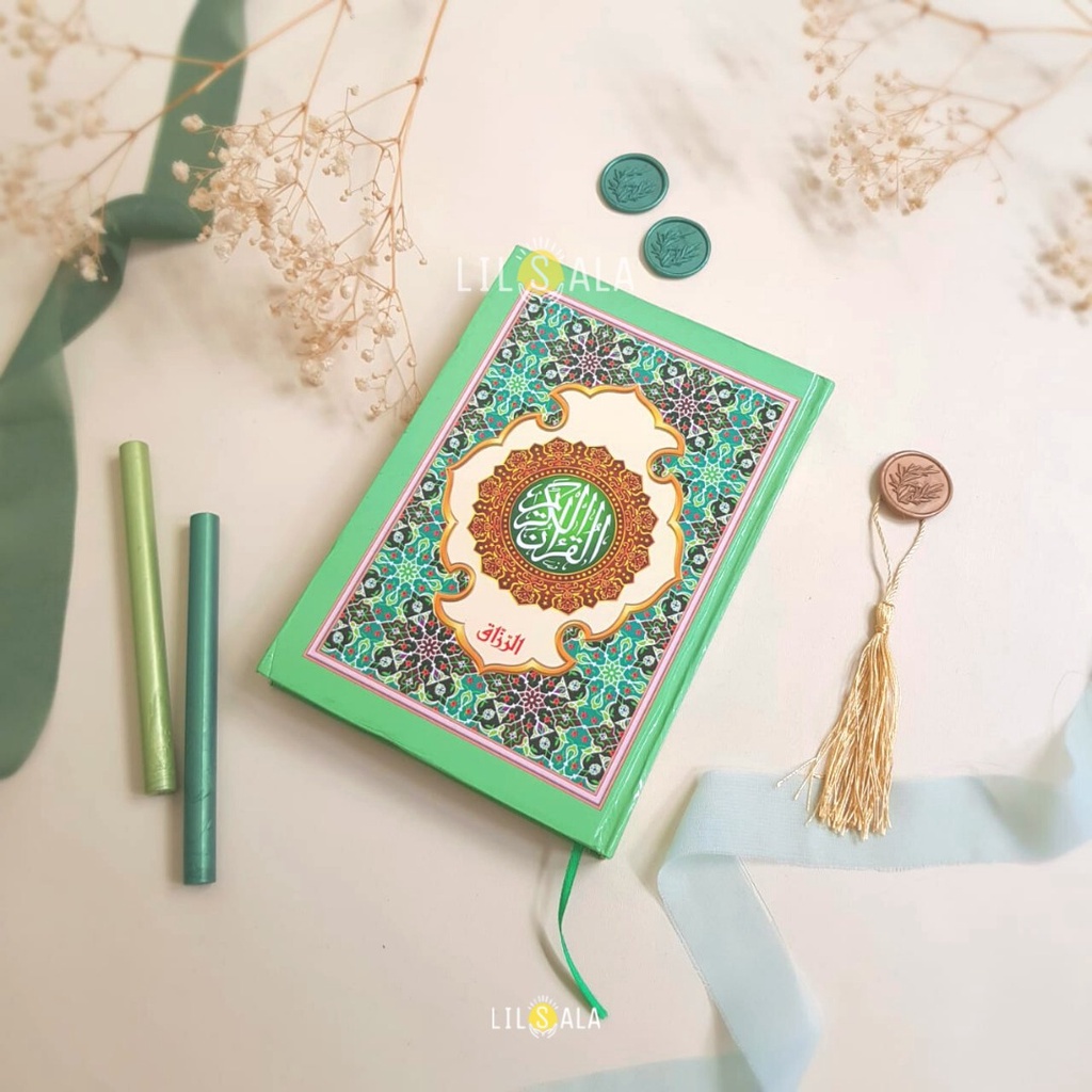 [QA65] AL-QUR'AN CANTIK SOUVENIR DENGAN TASBIH ARAB NONTERJEMAH TAHLILAN HAUL 40 HARI KADO