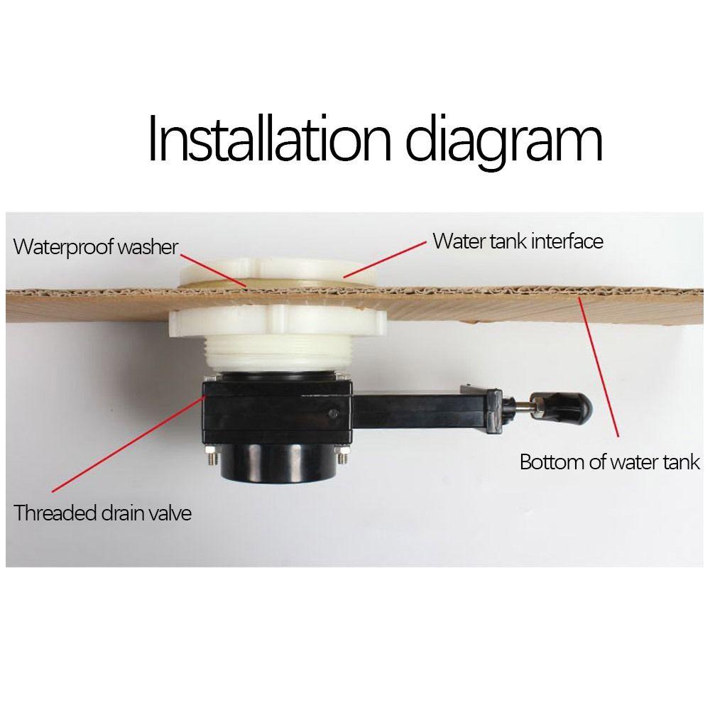 Preva Drain Valve Refitted Accessories Toilet Trailer Katup Limbah Van