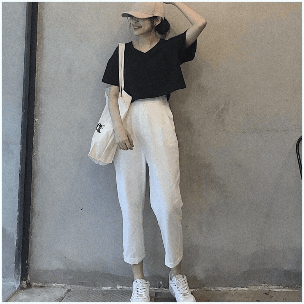Baggypants premiun cotton twill