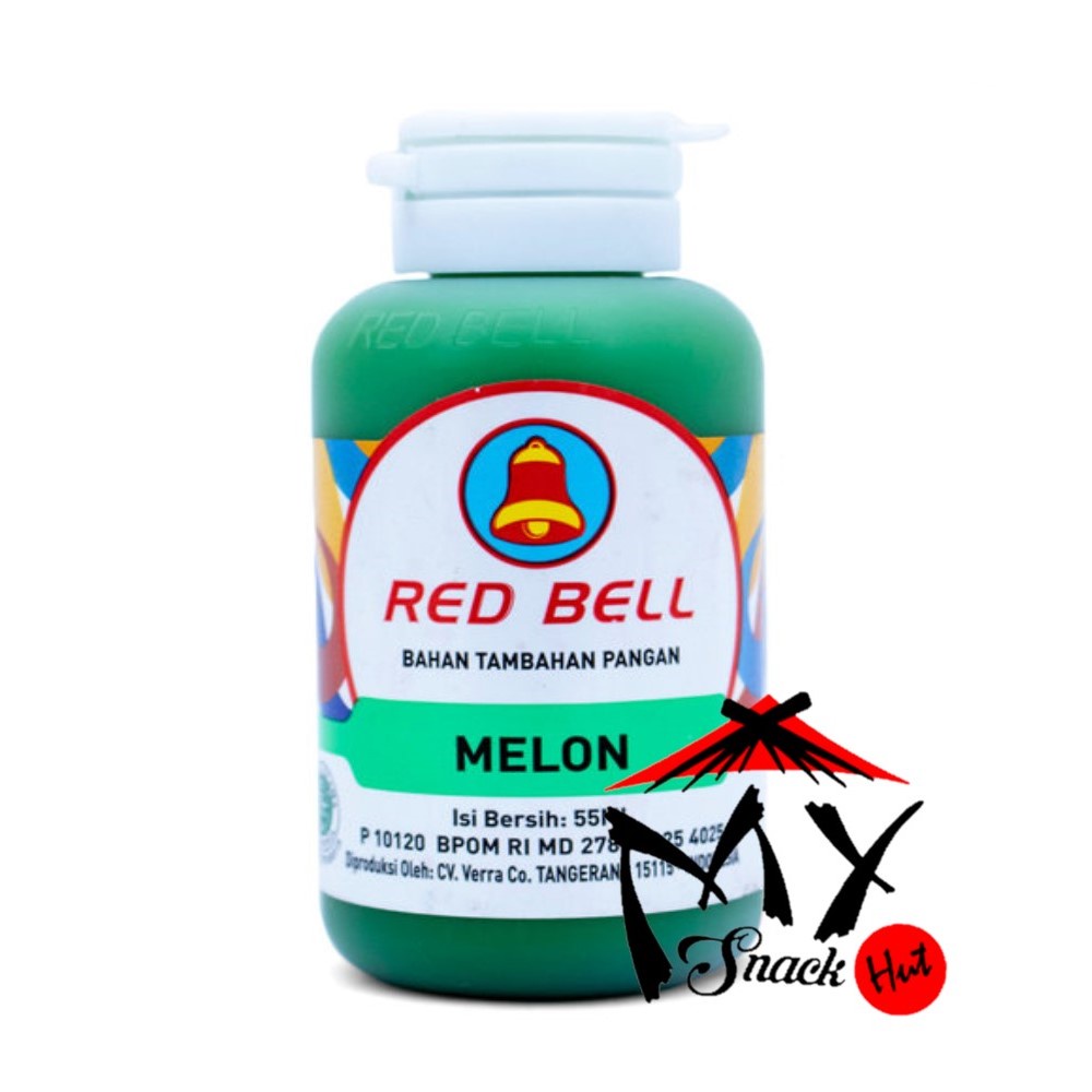 

RED BELL PASTA MELON 55ML - RED BEL PERISA SIRUP HONEYDEW REDBEL PERASA ES ICE CREAM BUAH SEGAR HALAL