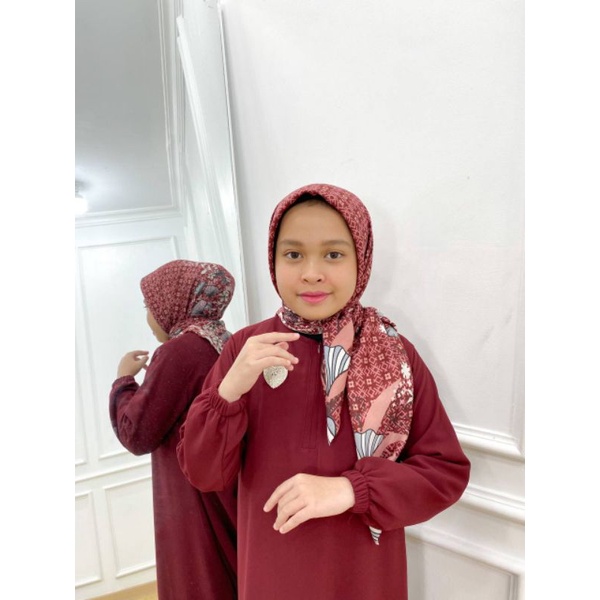 PB Prilly Busana - NOOR GAMIS MALAYSIA CERUTY ANAK - BAJU ANAK SHOLEHAH - MAXYDRESS POLOS ANAK - BAJU ANAK 2 LAYAR