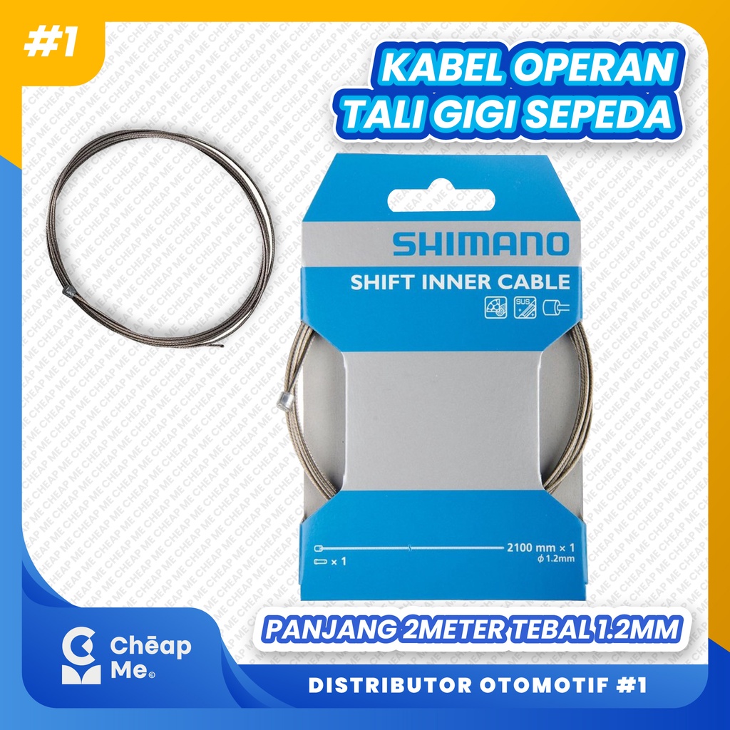 Tali Kabel Operan Gigi Sepeda Cable Shifter / Inner Shifter SHIMANO / Kabel Operan Gigi Sepeda Shima