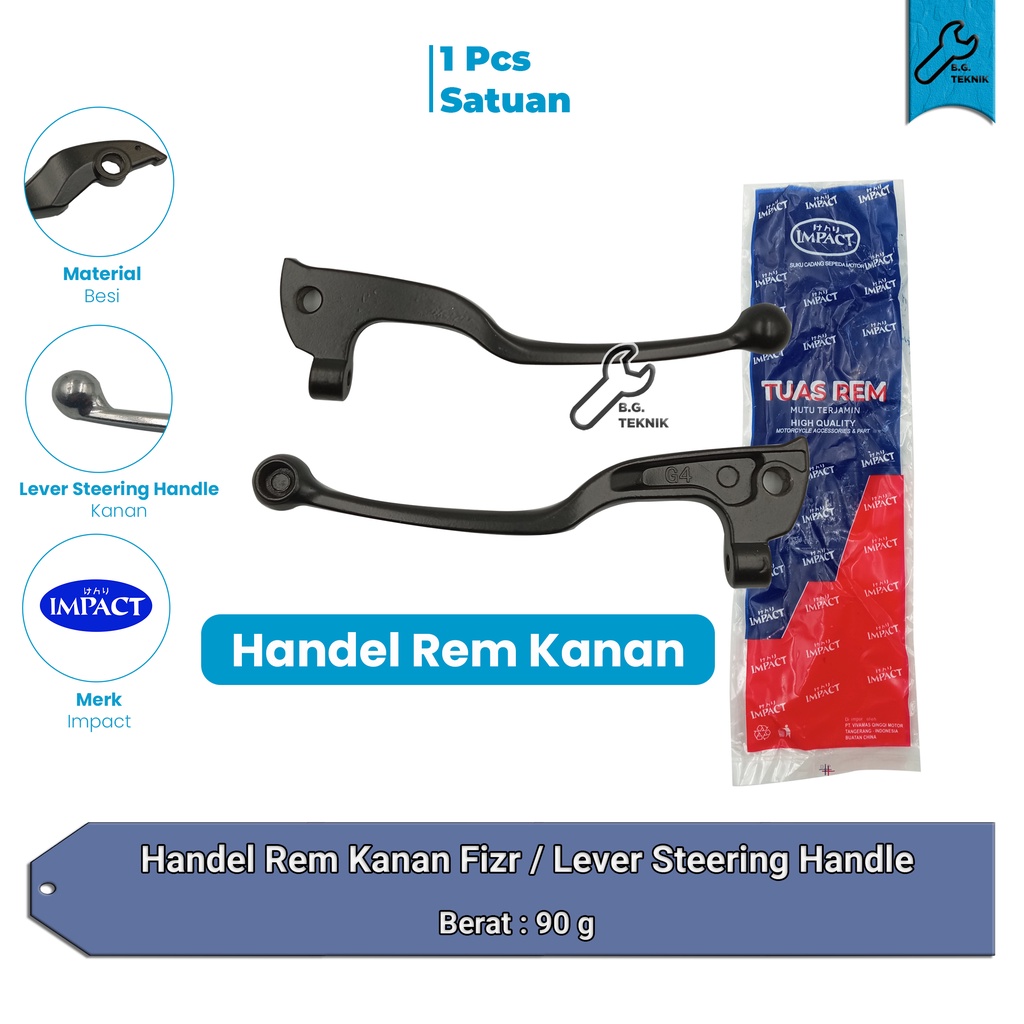 [IMPACT] Handel Rem Kanan Fizr / Jupiter Z / Smash / Supra X / Grand