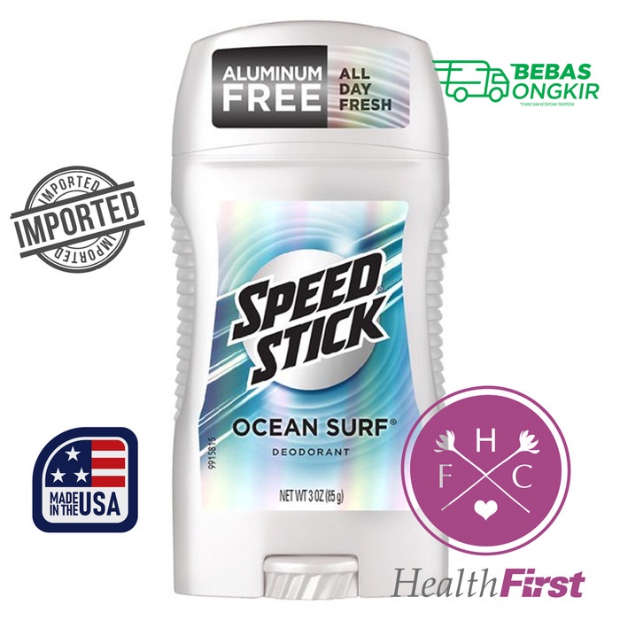 SPEED STICK SOLID DEODORANT OCEAN SURF 85 G