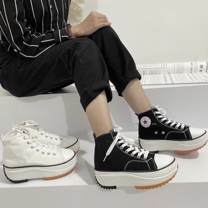 SALE DEFECT KECIL JIMIN Sepatu Boots Sneakers Wanita Sekolah Import