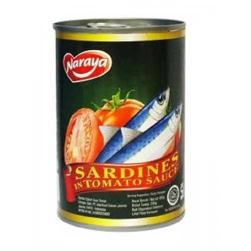 NARAYA SARDEN TOMAT 155 gr / NARAYA SARDEN DALAM SAUS TOMAT