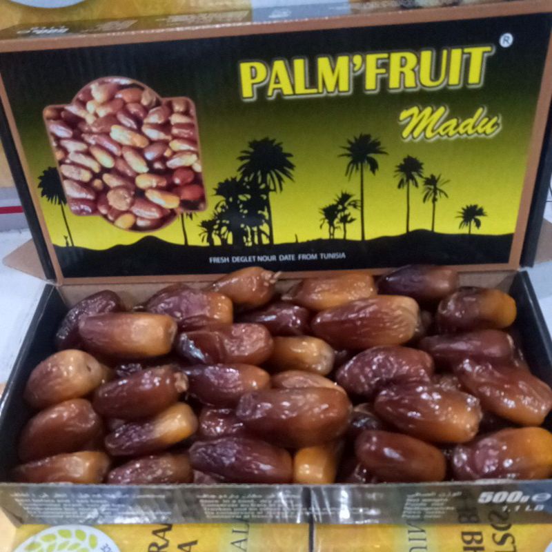 Kurma Madu @Palm Fruit Non Tangkai 500 Gr