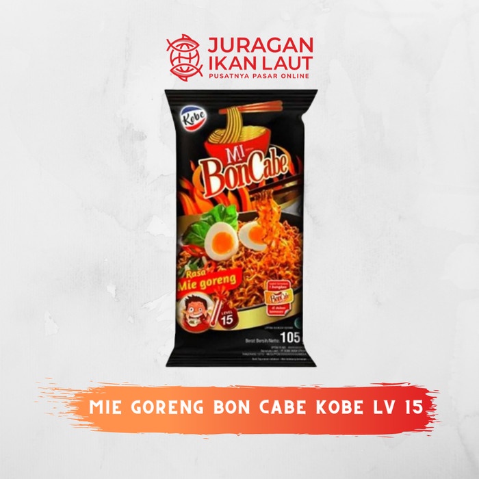 

Mie Goreng Bon Cabe Kobe Level 15 - 105 Gram