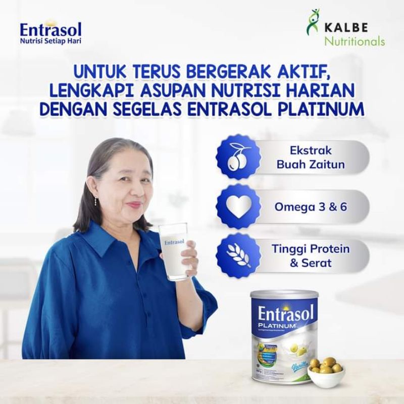 

ENTRASOL PLATINUM Susu Bubuk Nutrisi 800gram