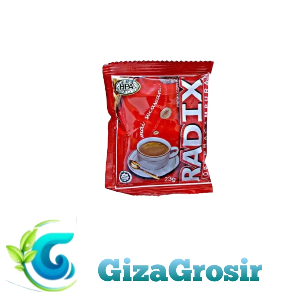 

Kopi Radix HPA Malaysia /Coffe Malaysia HPA { PerSACHET} Original