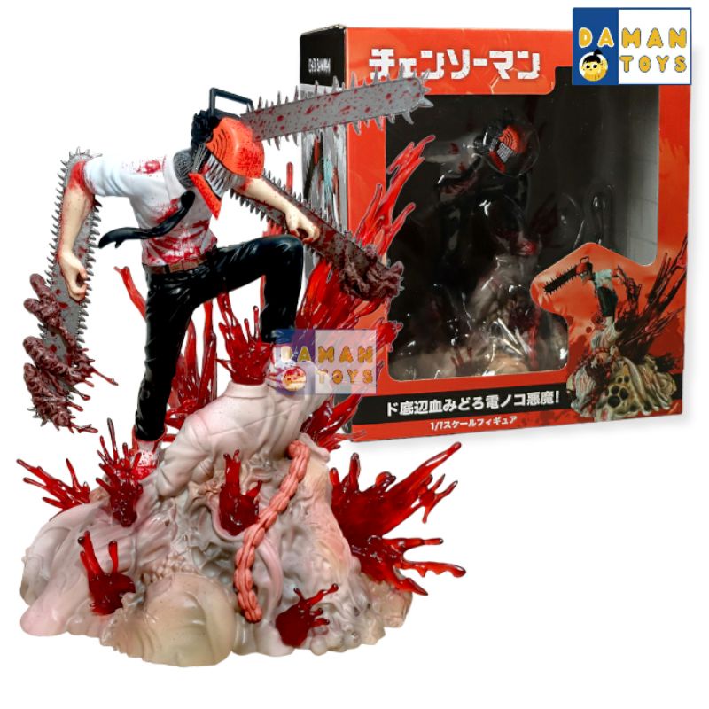 Action Figure Chainsaw Man Denji Makima Power