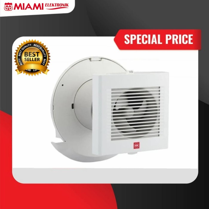 Exhaust Fan KDK 10EGKA Kipas Kamar Mandi KDK 10 EGKA