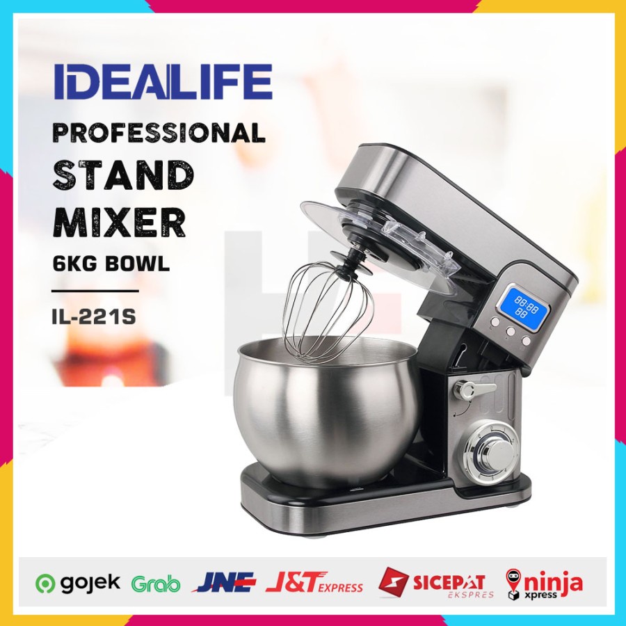 Idealife Professional Stand Mixer Multi Speed IL-221S